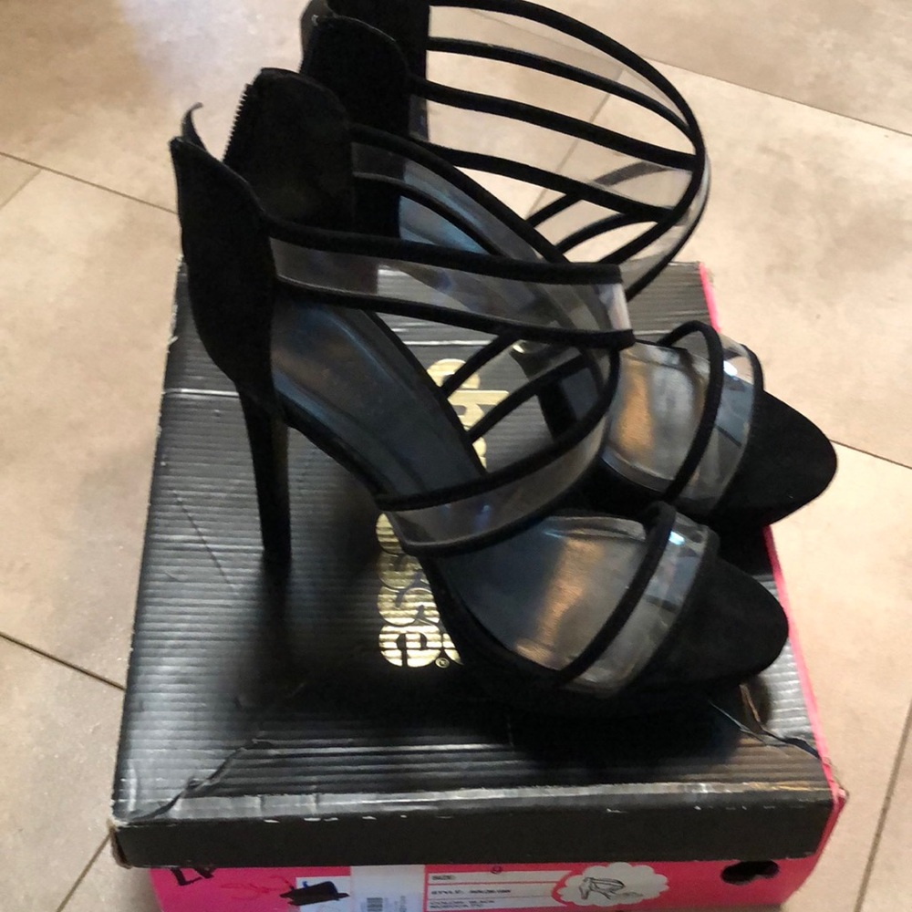 Charlotte Russe Black Stiletto Heels